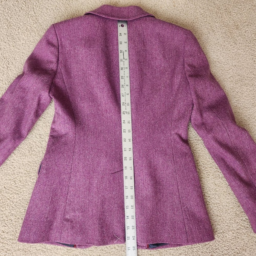 NWT Rare Wool Herringbone SUIT--Hacking Blazer and No. 2 Pencil Skirt - Picture 8 of 16